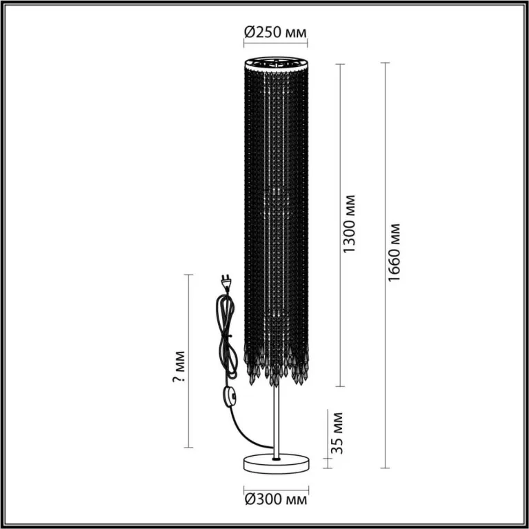 Торшер Odeon Light Chokka 5028/3F в Нижнем Новгороде