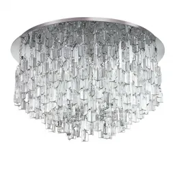 Потолочный светильник люстра Ideal Lux Majestic PL10 Trasparente