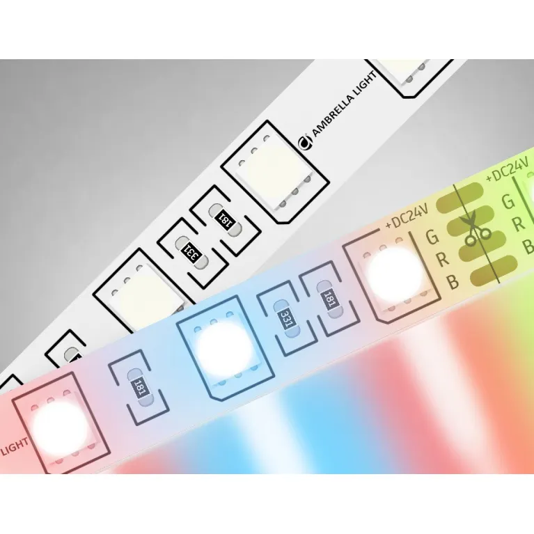 Светодиодная лента Ambrella Light LED Strip 24В 5050 14,4Вт/м RGB 5м IP20 GS4302 в Нижнем Новгороде
