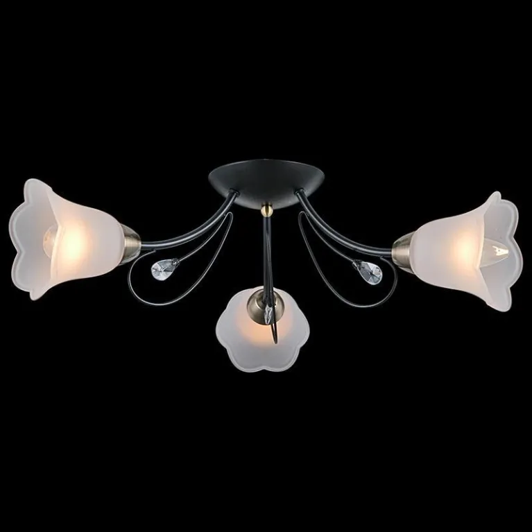 Потолочная люстра Illumico IL0040-3CSQ-79 BK AB в Нижнем Новгороде