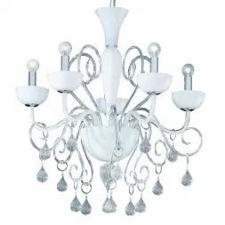 Подвесная люстра Ideal Lux Lilly SP5 Bianco
