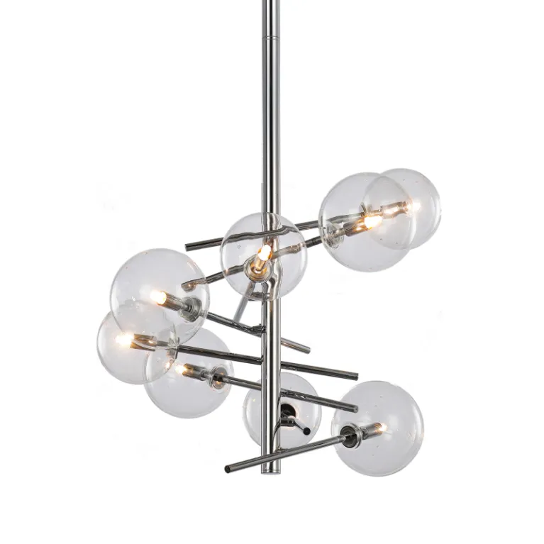 Люстра на штанге Delight Collection Globe Mobile MX19009070-8A chrome в Нижнем Новгороде