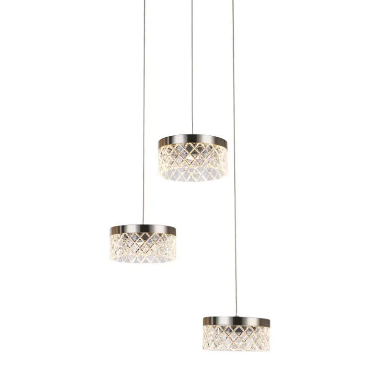 Подвесной светильник Delight Collection MD21020075 MD21020075-3A satin nickel в Нижнем Новгороде
