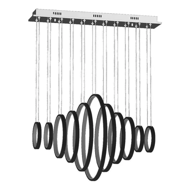 Подвесной светодиодный светильник DesignLed Anch Spring AD14036-11A-BK 001978 в Нижнем Новгороде