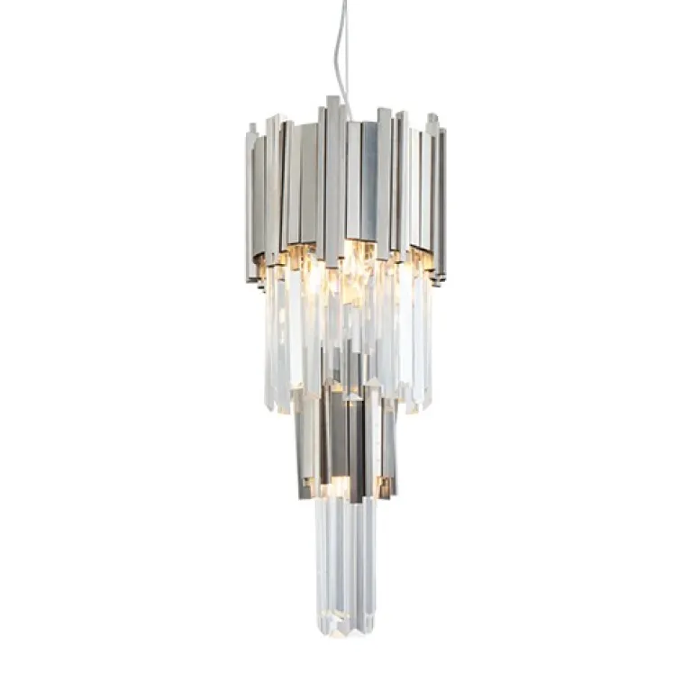 Подвесная люстра Delight Collection Barclay KG0980P-4 nickel в Нижнем Новгороде