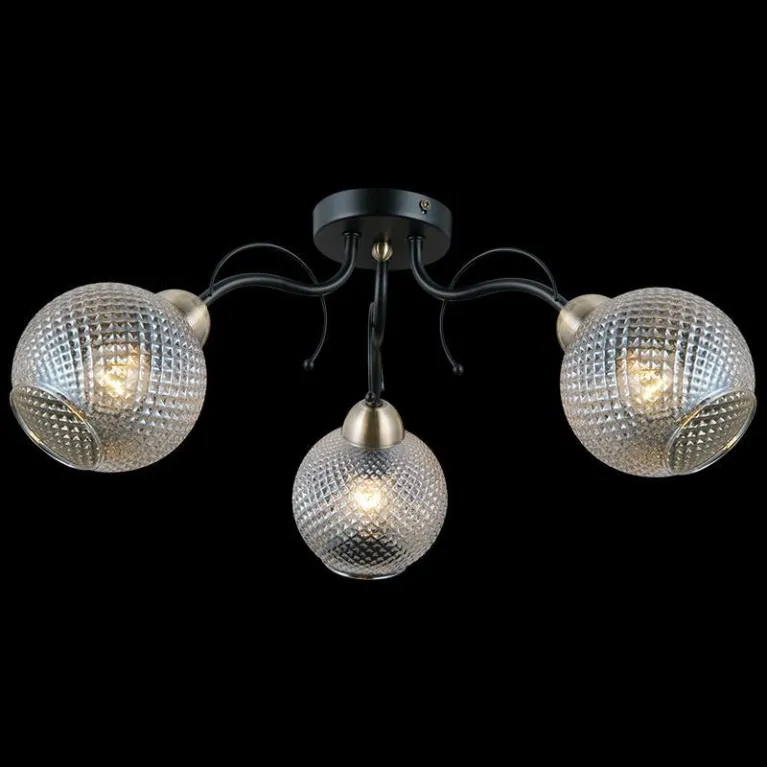 Потолочная люстра Illumico IL0190-3CSQ-79 BK AB в Нижнем Новгороде