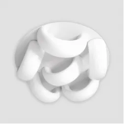 Потолочная светодиодная люстра Ambrella light Orbital Cloud FC12/6 WH 120W D650