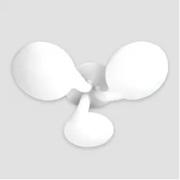 Потолочная светодиодная люстра Ambrella light Orbital Cloud FC22/3 WH 108W D720
