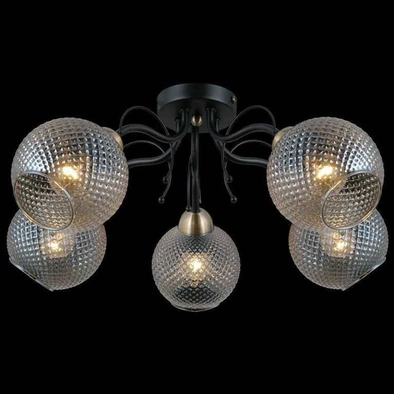 Потолочная люстра Illumico IL0190-5CSQ-79 BK AB в Нижнем Новгороде