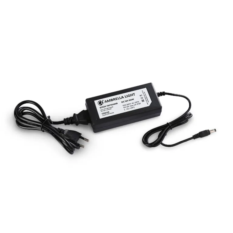 Блок питания Ambrella Light LED Driver 12V 60Вт AC100-240 5A IP20 GS8525 в Нижнем Новгороде