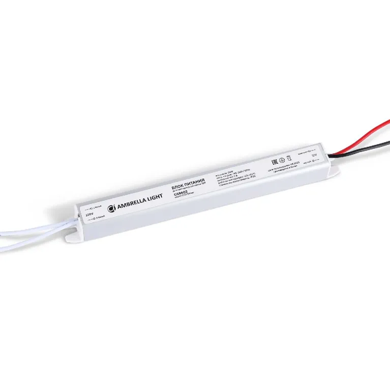 Блок питания Ambrella Light LED Driver 12V 24Вт AC185-260 2A IP20 GS8602 в Нижнем Новгороде