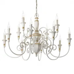 Подвесная люстра Ideal Lux Palio SP12 Bianco