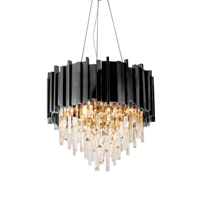 Подвесная люстра Delight Collection Barclay A006-400 L4 br.dark nickel в Нижнем Новгороде