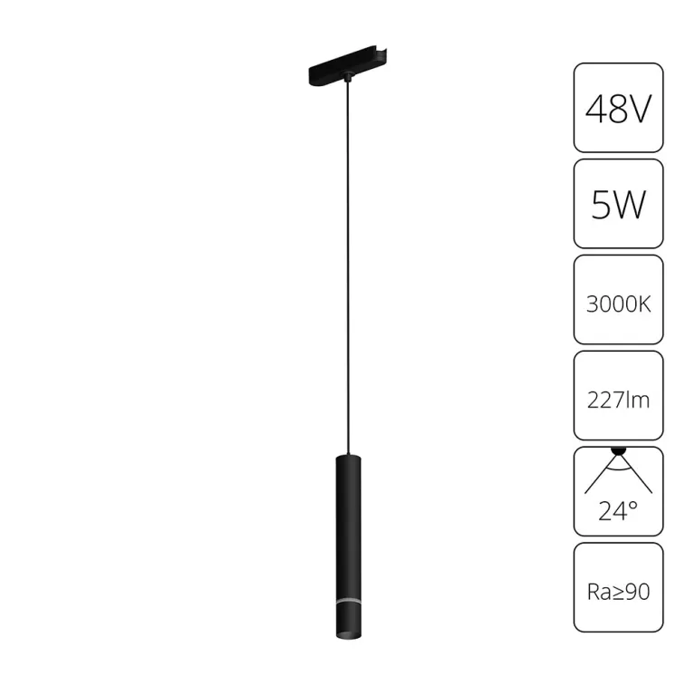Трековый магнитный светильник Arte Lamp Rapid A1159PL-1BK в Нижнем Новгороде