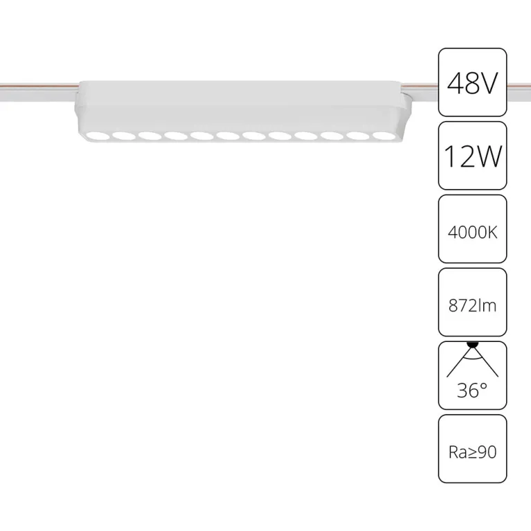 Трековый магнитный светильник Arte Lamp Rapid A6154PL-1WH в Нижнем Новгороде