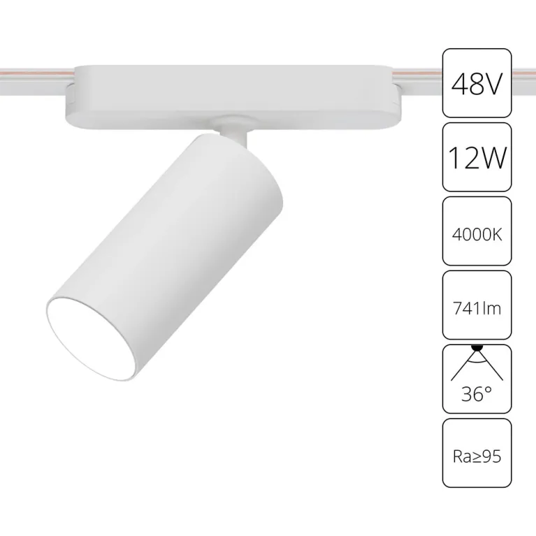 Трековый магнитный светильник Arte Lamp Rapid A6158PL-1WH в Нижнем Новгороде