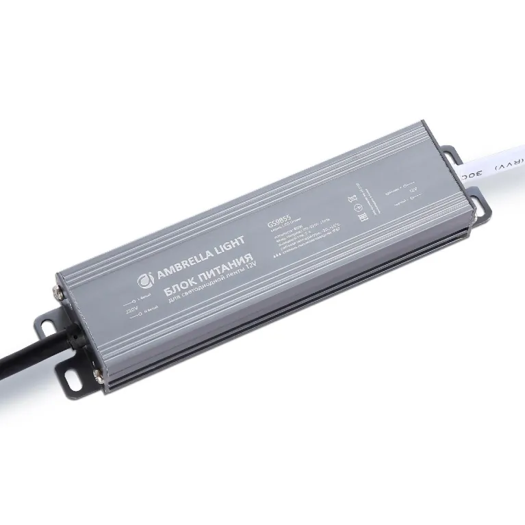 Блок питания Ambrella Light LED Driver 12V 60Вт AC110-220 5A IP67 GS9855 в Нижнем Новгороде