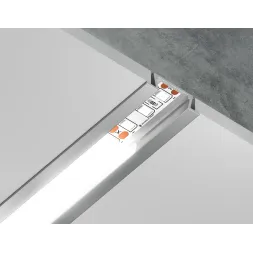Алюминиевый встраиваемый профиль Ambrella Light Alum Profile GP1001AL