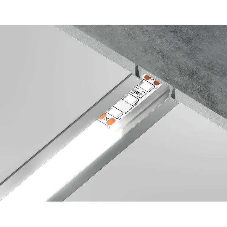 Алюминиевый встраиваемый профиль Ambrella Light Alum Profile GP1001AL в Нижнем Новгороде