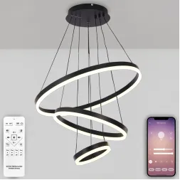 Подвесная люстра Natali Kovaltseva Oreol LED LAMPS 81278