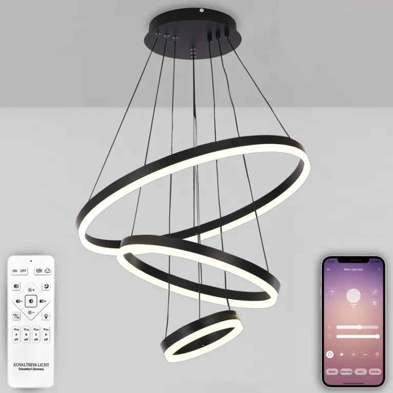 Подвесная люстра Natali Kovaltseva Oreol LED LAMPS 81278 в Нижнем Новгороде