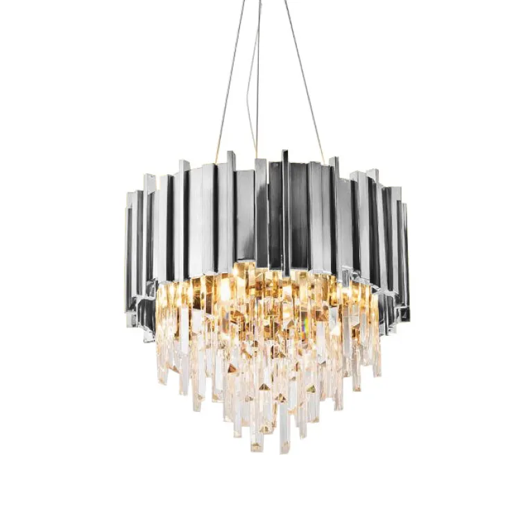 Подвесная люстра Delight Collection Barclay A006-400 L4 silver в Нижнем Новгороде