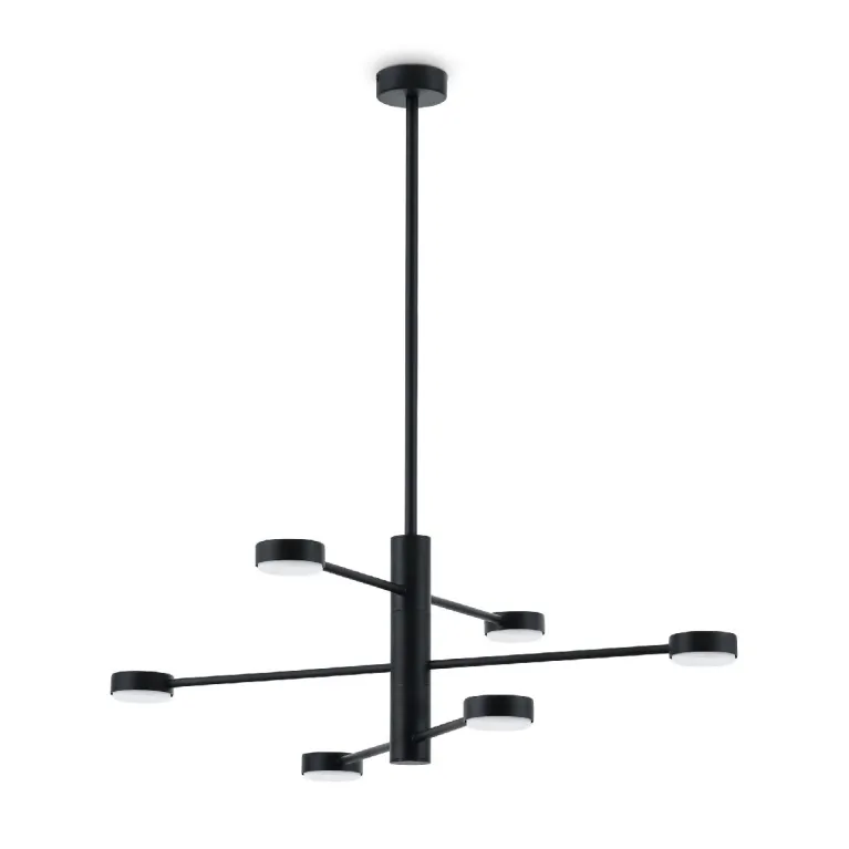 Люстра на штанге Freya Tactic FR5363CL-06B в Нижнем Новгороде
