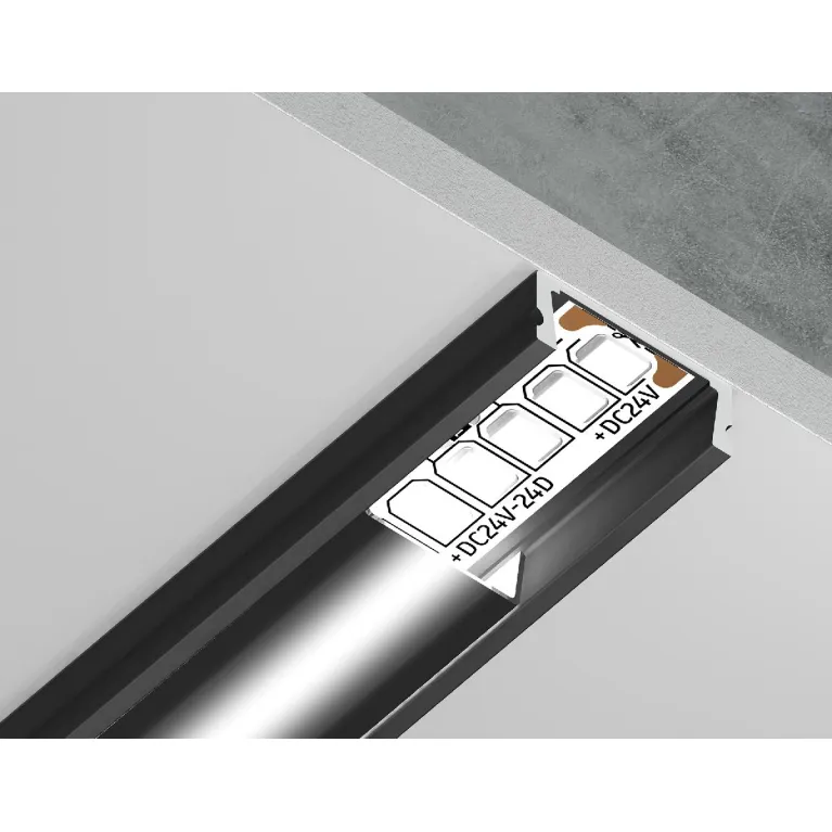 Алюминиевый накладной профиль Ambrella Light Alum Profile GP1700BK/BK в Нижнем Новгороде
