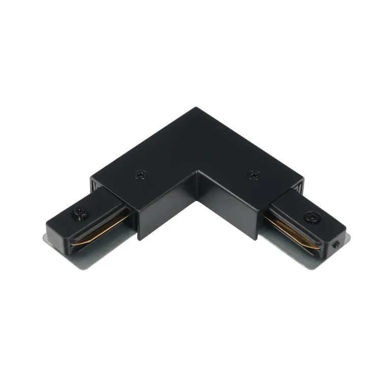 Коннектор угловой с вводом питания для однофазного шинопровода Myfar Accessories MT0101-CLP-B в Нижнем Новгороде