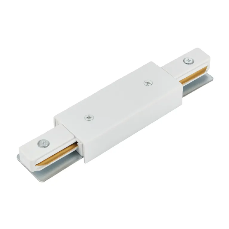 Коннектор прямой с вводом питания для однофазного шинопровода Myfar Accessories MT0101-CP-W в Нижнем Новгороде