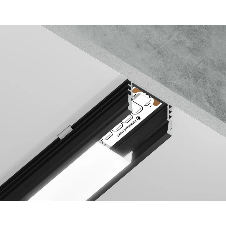 Алюминиевый накладной профиль Ambrella Light Alum Profile GP1750BK в Нижнем Новгороде