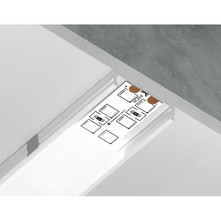 Алюминиевый накладной профиль Ambrella Light Alum Profile GP1800WH в Нижнем Новгороде