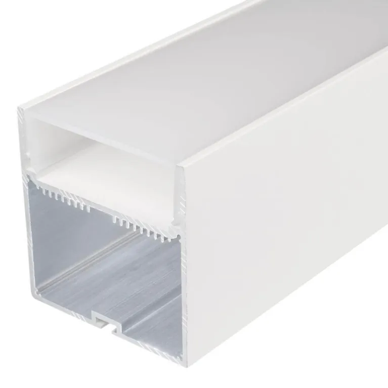 Профиль с экраном Arlight SL-LINE-7477-2500 WHITE+OPAL 021372 в Нижнем Новгороде