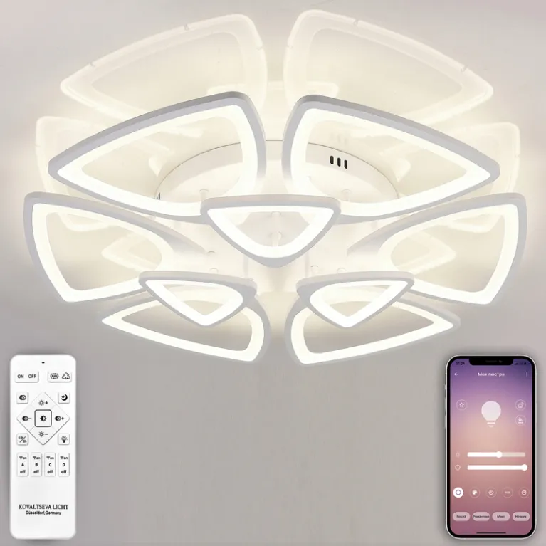 Потолочная люстра Natali Kovaltseva Kirke LED LAMPS 81228 в Нижнем Новгороде