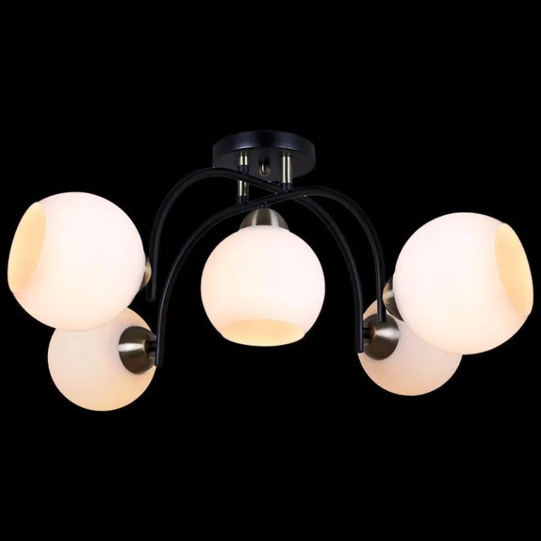 Потолочная люстра Illumico IL0250-5CSQ-79 BK AB в Нижнем Новгороде