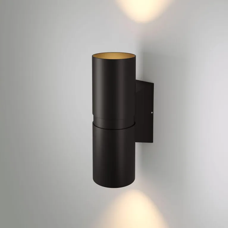 Уличный настенный светодиодный светильник Elektrostandard Liberty 35124/U черный a060094 в Нижнем Новгороде