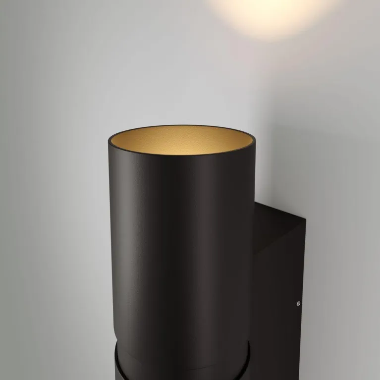 Уличный настенный светодиодный светильник Elektrostandard Liberty 35124/U черный a060094 в Нижнем Новгороде