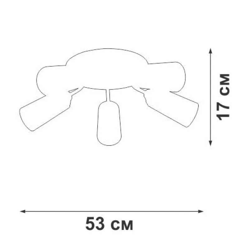 Потолочная люстра Vitaluce V3762-0/5PL в Нижнем Новгороде
