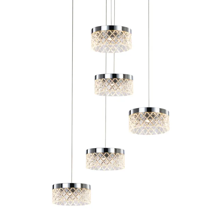Подвесной светильник Delight Collection MD21020075 MD21020075-5A chrome в Нижнем Новгороде