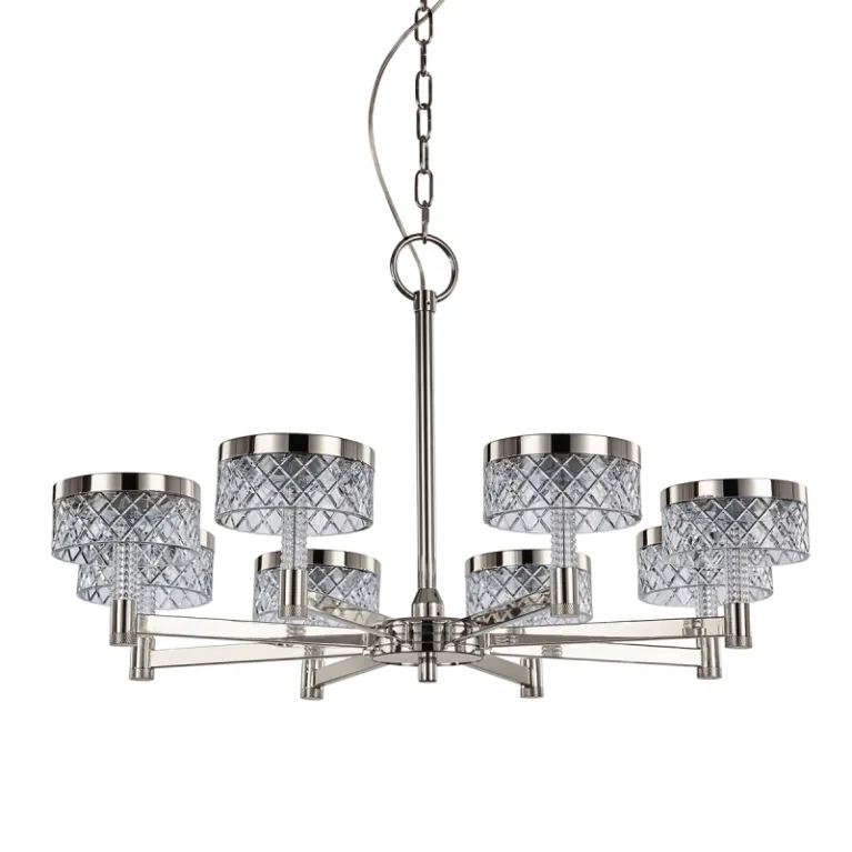 Подвесная люстра Delight Collection MD21020075 MD21020075-8A satin nickel в Нижнем Новгороде