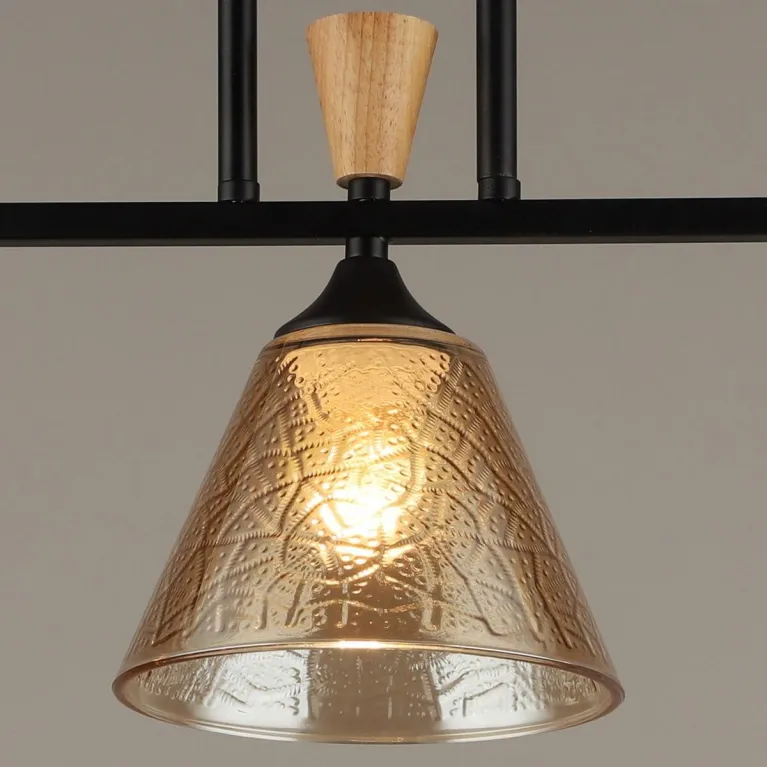Спот Reluce 04864-0.3-03 BK+WOOD в Нижнем Новгороде