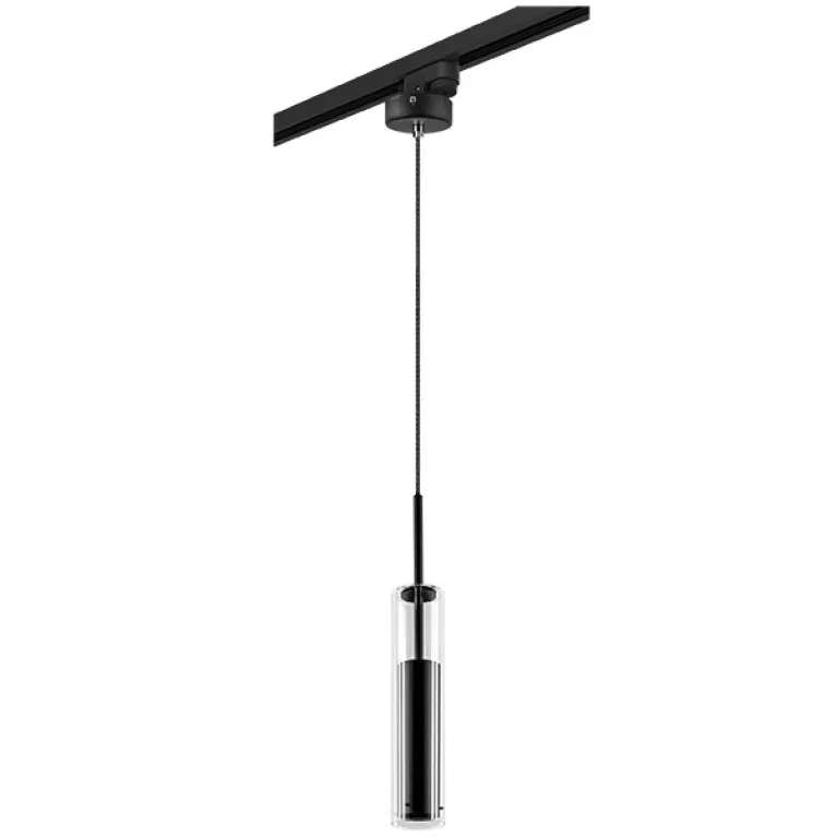 Трековый светильник Lightstar Track 1 black L1T756017 (756017+592007) в Нижнем Новгороде