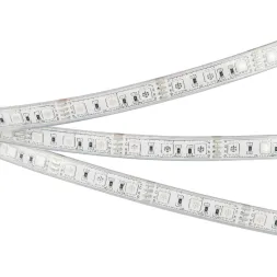 Светодиодная лента герметичная Arlight RTW-PU-B60-12.5mm 12V RGB (14.4 W/m, IP68, Wire 2m, 5m) 02959