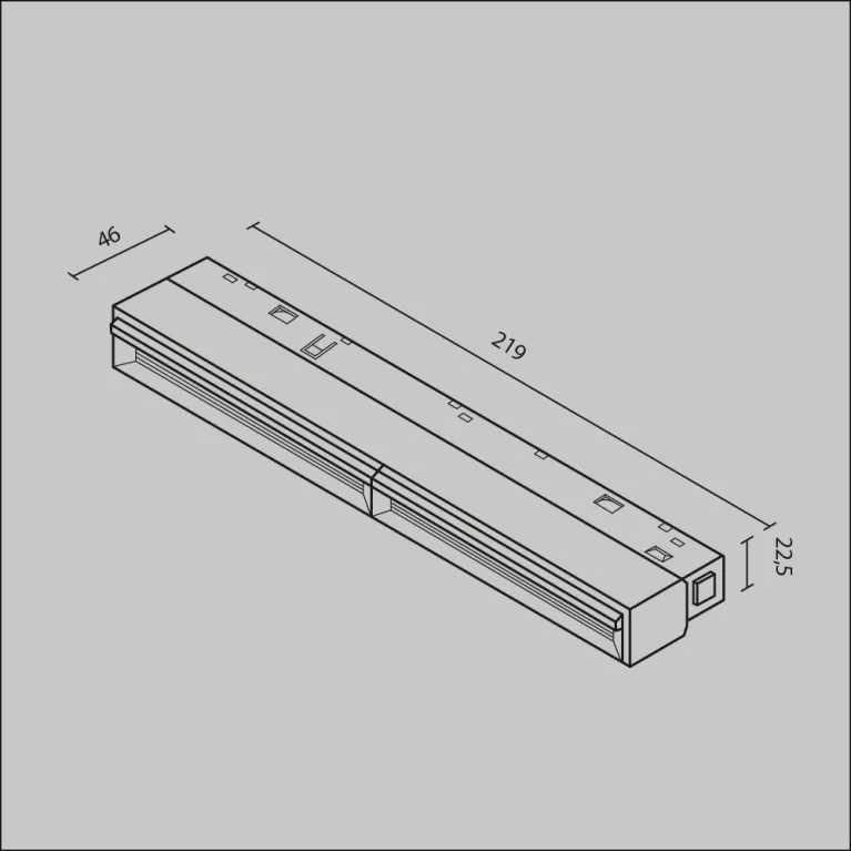 Трековый магнитный светильник Maytoni Parete TR106-4-12W-DS-B в Нижнем Новгороде