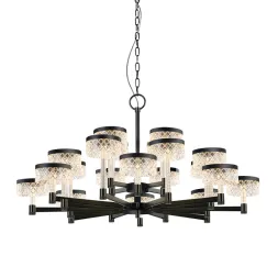 Подвесная люстра Delight Collection MD21020075 MD21020075-20A matt black