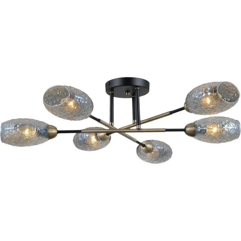 Потолочная люстра Illumico IL0255-6CSQ-79 BK AB в Нижнем Новгороде