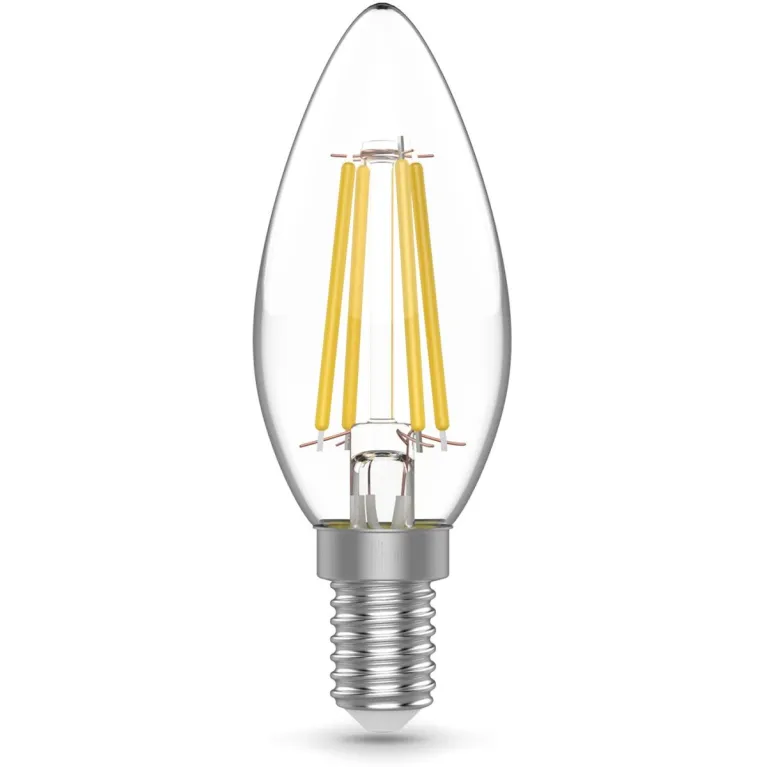 Светодиодная филаментная лампа Gauss Basic Filament E14 4W 3000K свеча 50312142 в Нижнем Новгороде