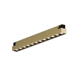 Трековый однофазный светильник Denkirs Shine grill DK5771-SB