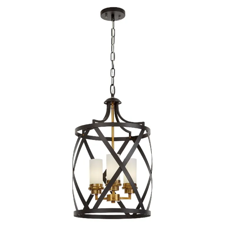 Подвесная люстра Lumina Deco Astila LDP 1242-3 BK+MD в Нижнем Новгороде