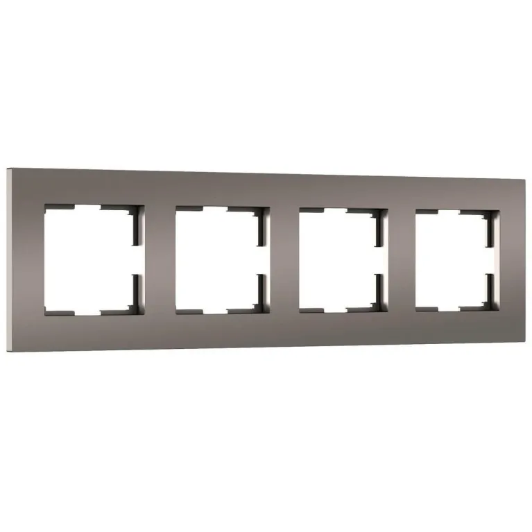 Рамка на 4 поста Werkel Slab бронза матовый W0042963 4690389193538 в Нижнем Новгороде